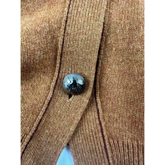 Chloé Ruched Wool-Blend Cardigan Womens Size Large $1150 - Picture 6 of 10